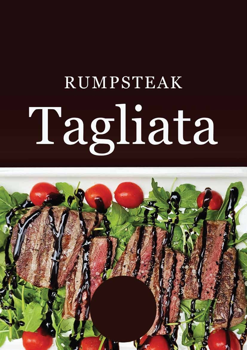 Rumpsteak Tagliata